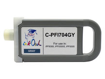 700ml Compatible Cartridge for CANON PFI-704GY GRAY